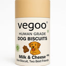 Milk & Cheese Flavor Human Grade Dog Biscuits For All Breeds & Ages