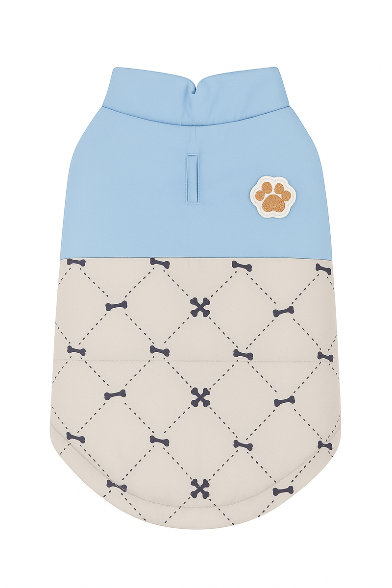 Dog Winter Jacket – Warm & Lightweight Sky Blue