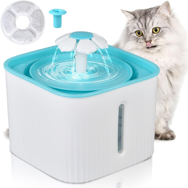 2.5L Cat Water Fountain For Small Pets