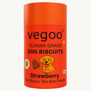 Strawberry Flavor Human Grade Dog Biscuits For All Breeds & Ages
