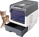 Covered Cat Litter Box for Indoor Cats