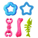 Chew Toys For Small Dogs (Pack of 5) (Multi Colour)