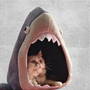 Shark Shape Bed House for Cats, Small Dogs & Small Animals