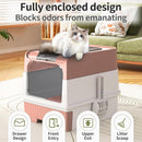 Covered Cat Litter Box for Indoor Cats