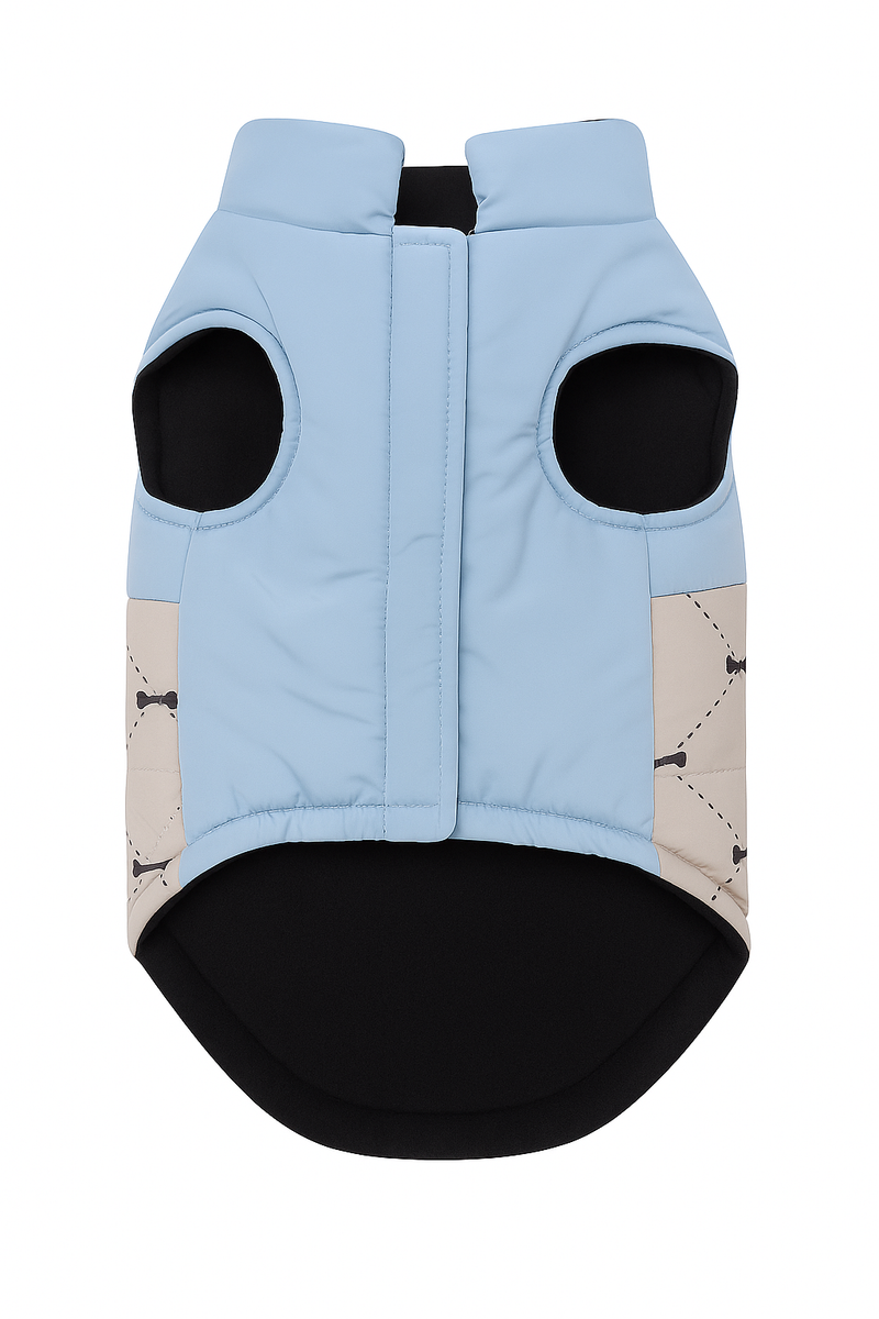 Dog Winter Jacket – Warm & Lightweight Sky Blue