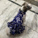 Floral Print Summer Frock for Dogs and Cats