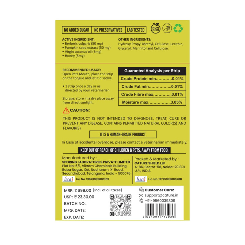 Wormguard Pet Deworming 30 Count Strips for Dogs & Cats