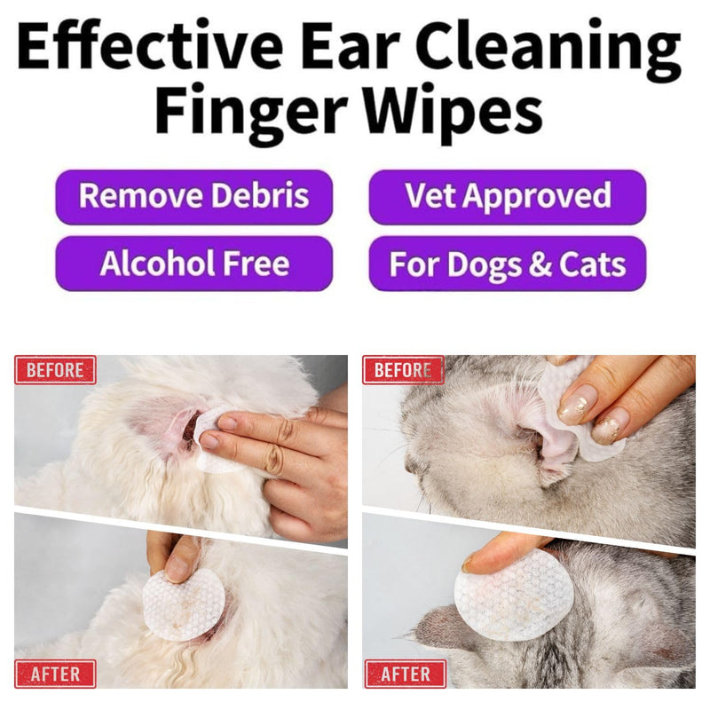Ear Wipes for Dogs & Cats