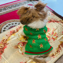 Dog Sweater - Gingerbread Man Design