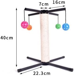 Scratching Post with 4 Bell Balls For Cat