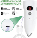 Ultrasonic Dog Barking Control & Training Device for All Dog Breeds & Sizes (White)