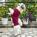 Sweater For Small Dogs Cats (Burgundy)