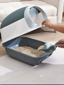 Enclosed Cat Litter Box Indoor Cats