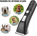 Cordless Pet Hair Clipper Kit For Dog & Cat
