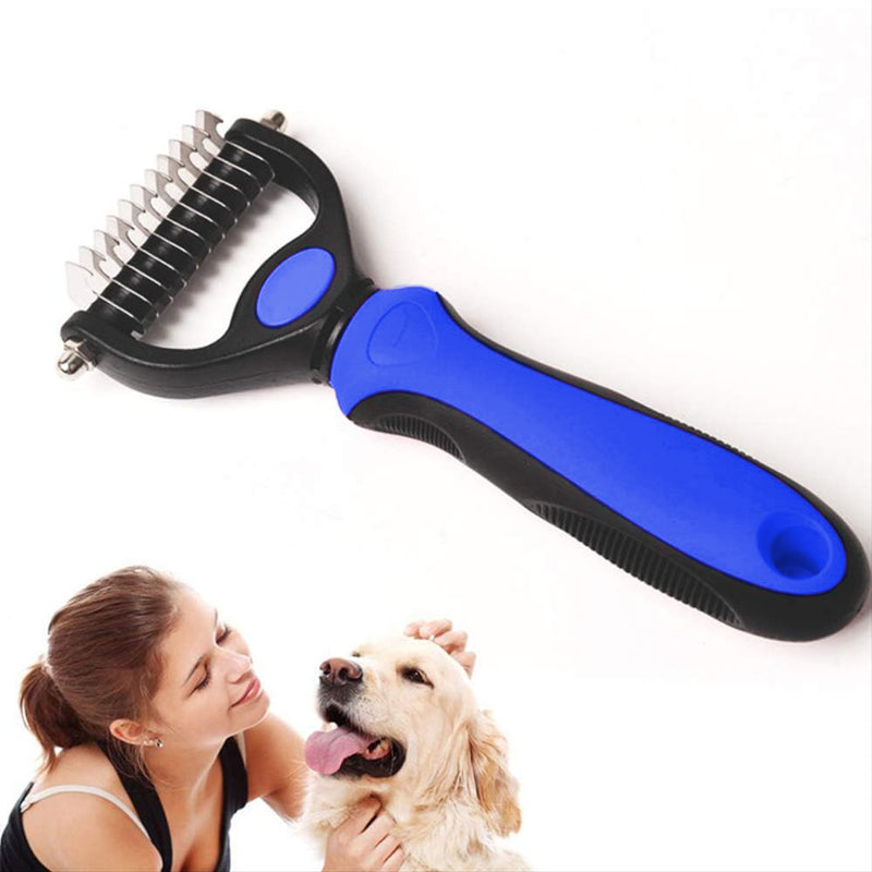 Pet Dematting Rake Comb for Dogs and Cats