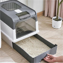 Covered Cat Litter Box for Indoor Cats