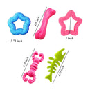 Chew Toys For Small Dogs (Pack of 5) (Multi Colour)