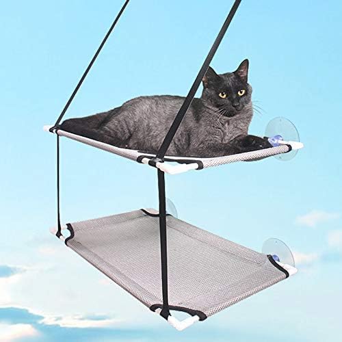 Window Suction Cup Double Layer Pet Cat Hammock Bed