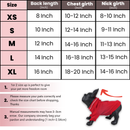 Warm Printed Dog Sweater Thermal Pullover for Winter Comfort