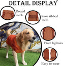 Dog Knitted Sweater for Winter - Orange