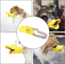 Silicone Duck-Bill Muzzle for Small Dogs (S: 9cm/Yellow)