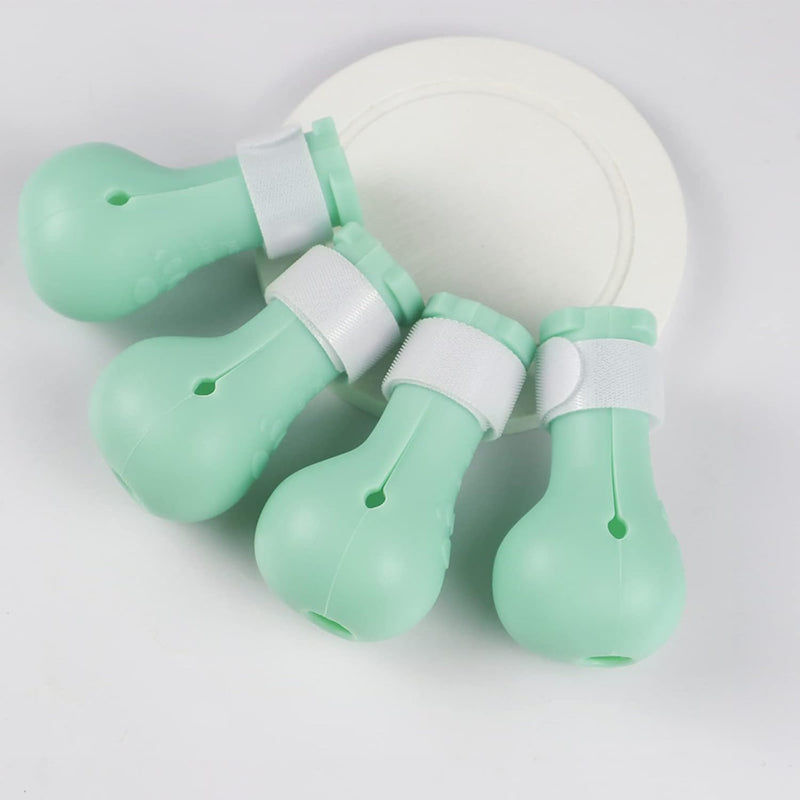 4 Pcs Soft Silicone Paw Boots for Cats Only