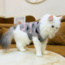Winter Sweater For Dogs and Cats ( Pink/Grey )
