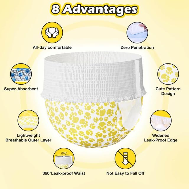 Super Absorbent Female Dog Diapers