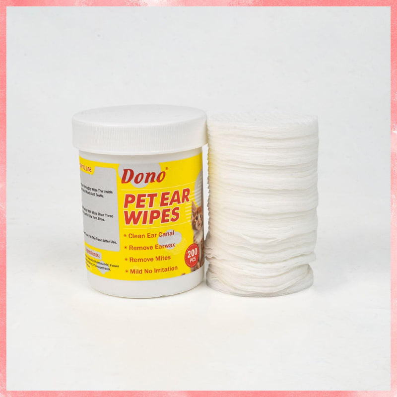 Ear Wipes for Dogs & Cats