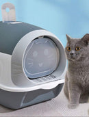 Enclosed Cat Litter Box Indoor Cats
