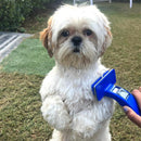 Self-Cleaning Plastic Slicker Brush for Dog Grooming (Medium)