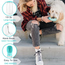 Portable Dog Water Bottle with Food Storage Box & Travel Bag