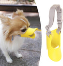 Silicone Duck-Bill Muzzle for Medium Dogs (L: 13cm/Yellow)