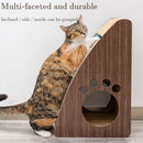 Premium Reversible Wedge-Shaped Scratcher for Indoor Cats