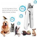 LED Pet Nail Clippers for Small & Medium Dogs, Cats