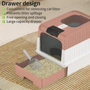 Covered Cat Litter Box for Indoor Cats