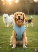 Dog Winter Jacket – Warm & Lightweight Sky Blue