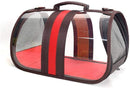 Portable Transparent Pet Carrier - Foldable Handbag for Cats & Puppies