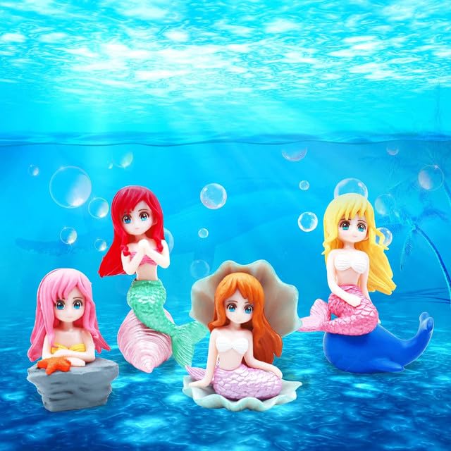 Decorative Cute Barbie Mermaids For Aquarium