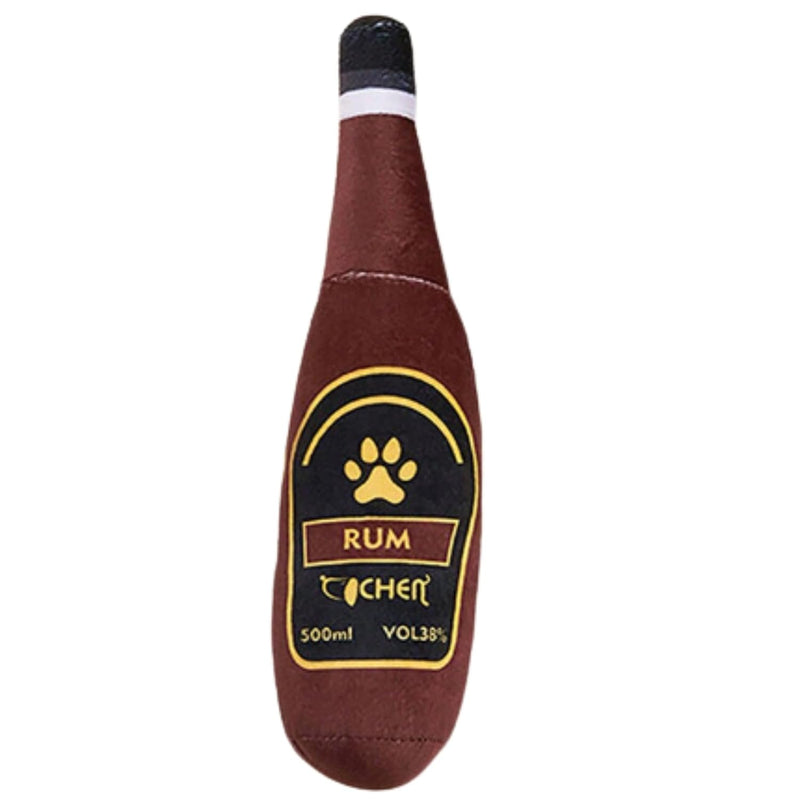 Rum Bottle Shape Toy For Dogs