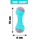 Dumbbell  Rubber Chew Toy For Dogs