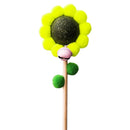 Interactive Teaser Wand with Catnip Ball for Cats