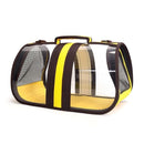 Foldable Transparent Pet Carrier - Portable Handbag for Cats & Puppies