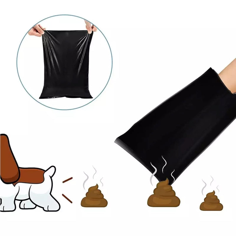 Dog Poop Garbage Bags roll with Dispenser Cum Holder