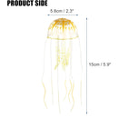 Artificial aquarium jellyfish