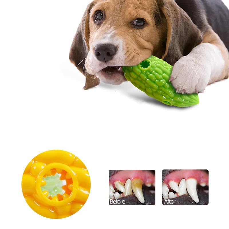 Bitter Melon Shape TPR Chew Toy For Dogs