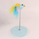Interactive Cat Teaser Toy with Spring & Feather