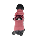 Warm Printed Dog Sweater Thermal Pullover for Winter Comfort