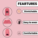 Warm Printed Dog Sweater Thermal Pullover for Winter Comfort