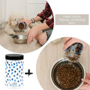 Portable Dog Water Bottle with Food Storage Box & Travel Bag